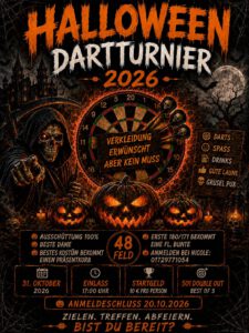 HALLOWEEN Dartturnier